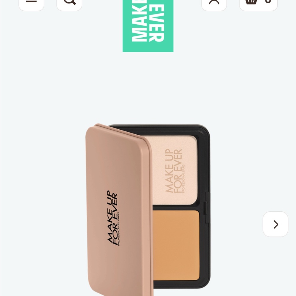 Makeup Forever Matte Velvet Skin Blurring Powder Foundation